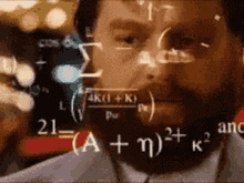 gif of the complicated equations meme